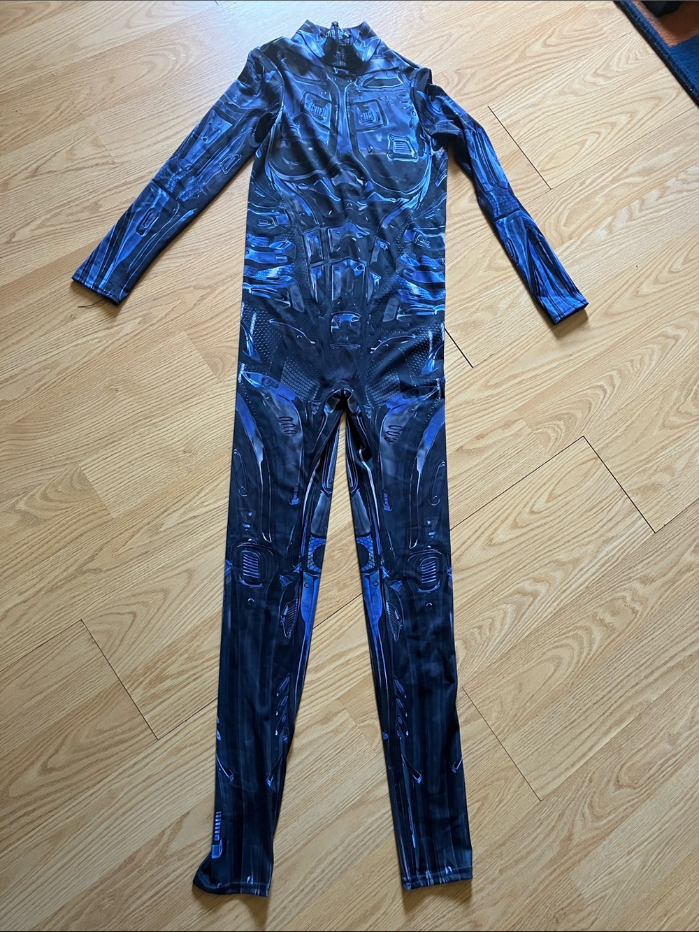 Badinka Dark Matter Bot cyber full jumpsuit bodysuit robot cosplay costume M